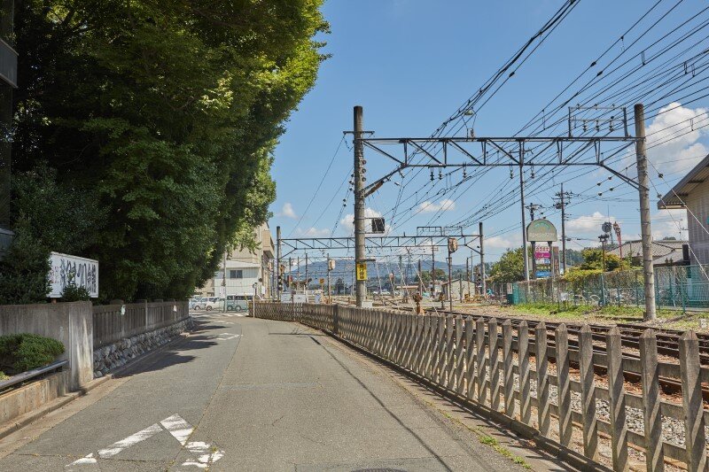 秩父まつり会館裏線路脇の写真２